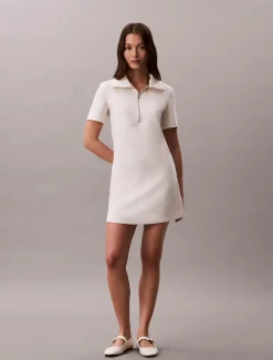 Calvin Klein Kurzärmliges Minikleid mit Reißverschluss^Damen Kleider & Röcke