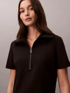 Calvin Klein Kurzärmliges Minikleid mit Reißverschluss^Damen Kleider & Röcke