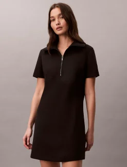 Calvin Klein Kurzärmliges Minikleid mit Reißverschluss^Damen Kleider & Röcke