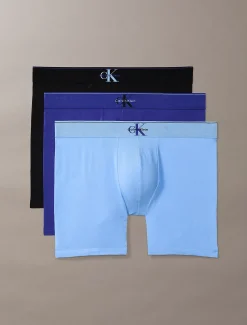 Calvin Klein Lange Boxershorts - Graphic Monogram Cotton Stretch^Herren Slips|Boxers