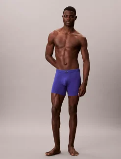 Calvin Klein Lange Boxershorts - Graphic Monogram Cotton Stretch^Herren Slips|Boxers