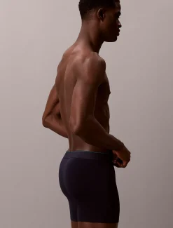 Calvin Klein Lange Boxershorts - Graphic Monogram Cotton Stretch^Herren Slips|Boxers