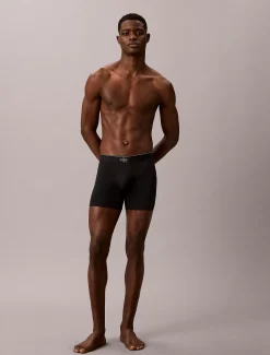 Calvin Klein Lange Boxershorts - Graphic Monogram Cotton Stretch^Herren Slips|Boxers