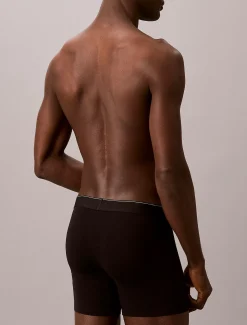 Calvin Klein Lange Boxershorts - Graphic Monogram Cotton Stretch^Herren Slips|Boxers