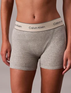 Calvin Klein Lange Boxershorts - Heritage Cotton Stretch^Damen Unterhosen