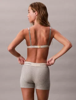 Calvin Klein Lange Boxershorts - Heritage Cotton Stretch^Damen Unterhosen