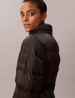 Calvin Klein Langer Daunen-Steppmantel^Damen Mäntel|Stepp Jacken