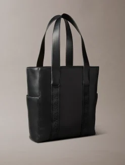 Calvin Klein Laptop-Shopper mit Logo-Jacquardmuster^Damen Tote Bags|Umhängetaschen