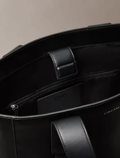 Calvin Klein Laptop-Shopper mit Logo-Jacquardmuster^Damen Tote Bags|Umhängetaschen