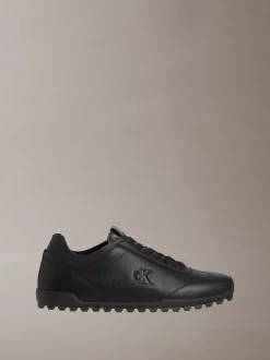 Calvin Klein Lauf-Sneakers aus Leder mit flachem Profil^Damen SneakerFrisch Eingetroffen