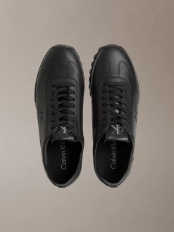 Calvin Klein Lauf-Sneakers aus Leder mit flachem Profil^Damen SneakerFrisch Eingetroffen