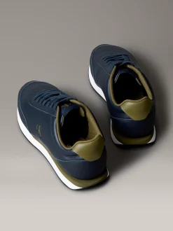 Calvin Klein Lauf-Sneakers aus Leder mit charakteristischem Logo^Herren SneakerFrisch Eingetroffen