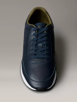 Calvin Klein Lauf-Sneakers aus Leder mit charakteristischem Logo^Herren SneakerFrisch Eingetroffen