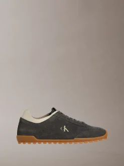 Calvin Klein Lauf-Sneakers aus Wildleder mit flachem Profil^Damen SneakerFrisch Eingetroffen