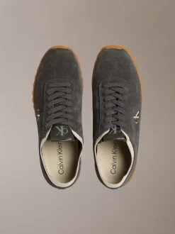 Calvin Klein Lauf-Sneakers aus Wildleder mit flachem Profil^Damen SneakerFrisch Eingetroffen