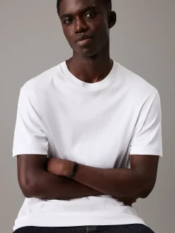 Calvin Klein Lederarmband mit asymmetrischem Anhänger^Herren Uhren & Schmuck