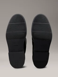 Calvin Klein Lederboots mit Blockabsatz^Damen Boots