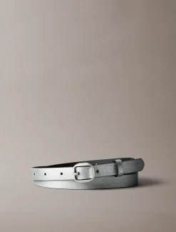 Calvin Klein Ledergürtel mit abgerundeter Schnalle^Damen Gürtel