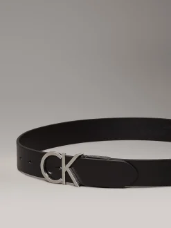 Calvin Klein Leder-Logo-Gürtel^Damen Gürtel