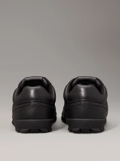 Calvin Klein Leder-Sneakers mit flachem Profil^Damen SneakerFrisch Eingetroffen