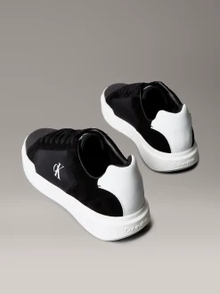 Calvin Klein Leder-Sneakers mit NYC-Look und lang anhaltender Traktion^Herren SneakerFrisch Eingetroffen