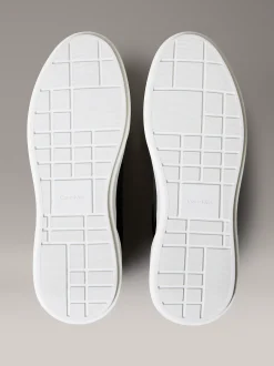 Calvin Klein Leder-Sneakers mit NYC-Look und lang anhaltender Traktion^Herren SneakerFrisch Eingetroffen