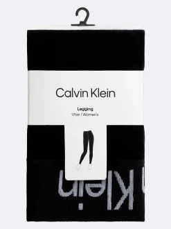 Calvin Klein Leggings mit Logo-Bund^Damen Socken & Strumpfhosen|Socken & Strumpfhosen