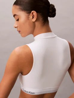 Calvin Klein Leicht gefütterter Stehkragen-Bralette - Icon Cotton Modal^Damen Bhs & BralettesFrisch Eingetroffen