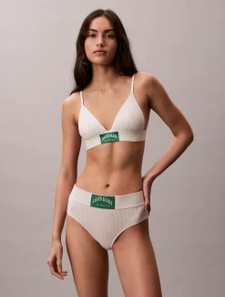 Calvin Klein Leicht gepolsterter Bralette - Heritage Classic Cotton Stretch^Damen Bhs & BralettesFrisch Eingetroffen