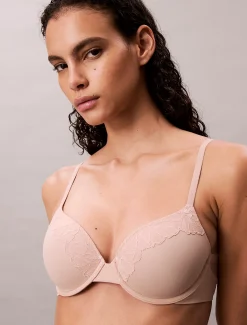 Calvin Klein Leicht gepolsterter, komplett abdeckender BH - Perfectly Fit Lace^Damen Dessous|Bhs & BralettesFrisch Eingetroffen