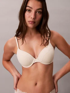 Calvin Klein Leicht gepolsterter, komplett abdeckender BH - Perfectly Fit Lace^Damen Dessous|Bhs & BralettesFrisch Eingetroffen