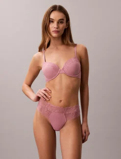 Calvin Klein Leicht gepolsterter, komplett abdeckender BH - Perfectly Fit Lace^Damen Dessous|Bhs & BralettesFrisch Eingetroffen