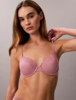 Calvin Klein Leicht gepolsterter, komplett abdeckender BH - Perfectly Fit Lace^Damen Dessous|Bhs & BralettesFrisch Eingetroffen