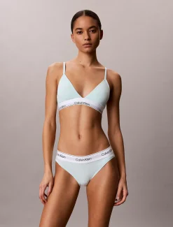 Calvin Klein Leicht gepolsterter Triangel-Bralette - Icon Cotton Modal^Damen Bhs & BralettesFrisch Eingetroffen