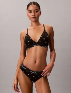 Calvin Klein Leicht gepolsterter Triangel-Bralette - Icon Cotton Modal^Damen Bhs & BralettesFrisch Eingetroffen