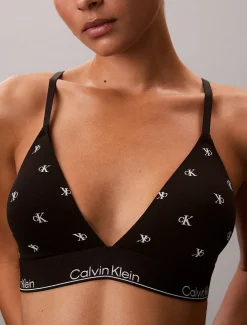 Calvin Klein Leicht gepolsterter Triangel-Bralette - Icon Cotton Modal^Damen Bhs & BralettesFrisch Eingetroffen