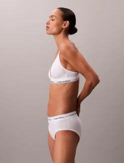 Calvin Klein Leicht gepolsterter Triangel-Bralette - Icon Cotton Modal^Damen Bhs & BralettesFrisch Eingetroffen