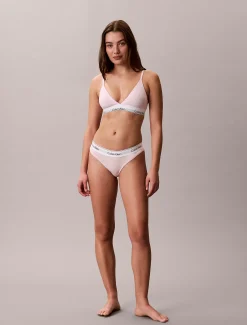 Calvin Klein Leicht gepolsterter Triangel-Bralette - Icon Cotton Modal^Damen Bhs & BralettesFrisch Eingetroffen