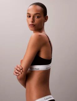 Calvin Klein Leicht gepolsterter Triangel-Bralette - Icon Cotton Modal^Damen Bhs & BralettesFrisch Eingetroffen