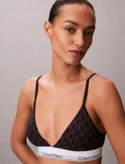 Calvin Klein Leicht gepolsterter Triangel-Bralette - Icon Cotton Modal^Damen Bhs & BralettesFrisch Eingetroffen