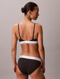 Calvin Klein Leicht gepolsterter Triangel-Bralette - Icon Cotton Modal^Damen Bhs & BralettesFrisch Eingetroffen