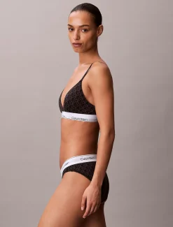 Calvin Klein Leicht gepolsterter Triangel-Bralette - Icon Cotton Modal^Damen Bhs & BralettesFrisch Eingetroffen