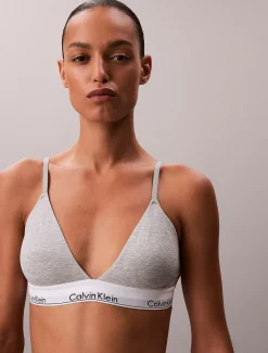 Calvin Klein Leicht gepolsterter Triangel-Bralette - Icon Cotton Modal^Damen Bhs & BralettesFrisch Eingetroffen