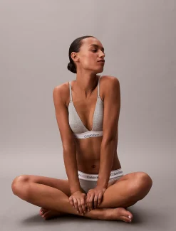 Calvin Klein Leicht gepolsterter Triangel-Bralette - Icon Cotton Modal^Damen Bhs & BralettesFrisch Eingetroffen