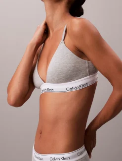 Calvin Klein Leicht gepolsterter Triangel-Bralette - Icon Cotton Modal^Damen Bhs & BralettesFrisch Eingetroffen