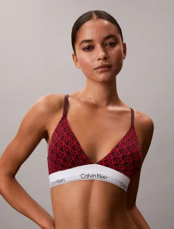 Calvin Klein Leicht gepolsterter Triangel-Bralette - Icon Cotton Modal^Damen Bhs & BralettesFrisch Eingetroffen