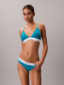 Calvin Klein Leicht gepolsterter Triangel-Bralette - Icon Cotton Modal^Damen Bhs & BralettesFrisch Eingetroffen