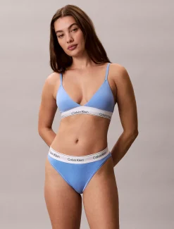 Calvin Klein Leicht gepolsterter Triangel-Bralette - Icon Cotton Modal^Damen Bhs & BralettesFrisch Eingetroffen