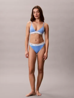 Calvin Klein Leicht gepolsterter Triangel-Bralette - Icon Cotton Modal^Damen Bhs & BralettesFrisch Eingetroffen