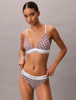 Calvin Klein Leicht gepolsterter Triangel-Bralette - Icon Cotton Modal^Damen Bhs & BralettesFrisch Eingetroffen